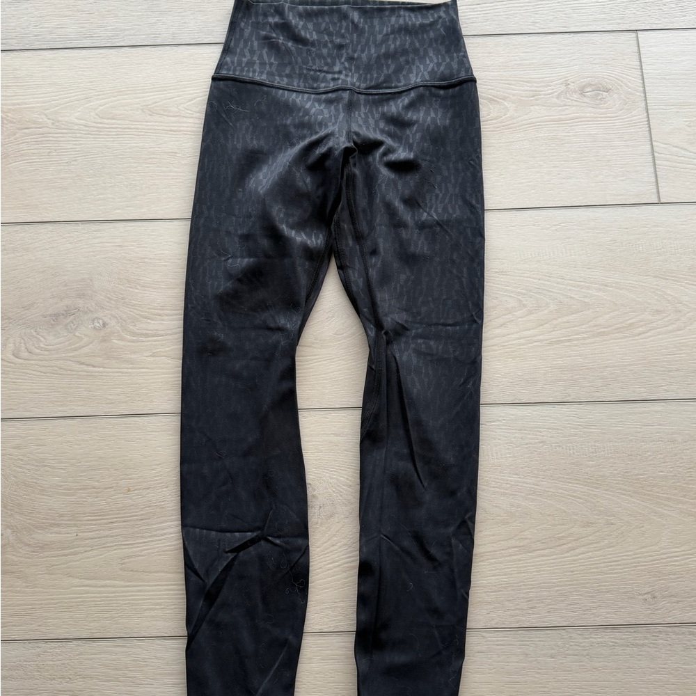 Lululemon embossed align leggings